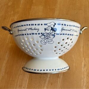 Vintage Mickey Mouse Enamel Colander